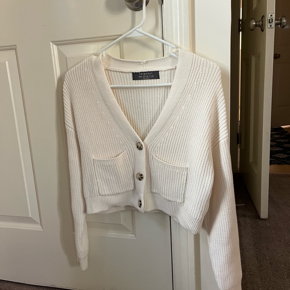 Primark Thick Cream Cardigan